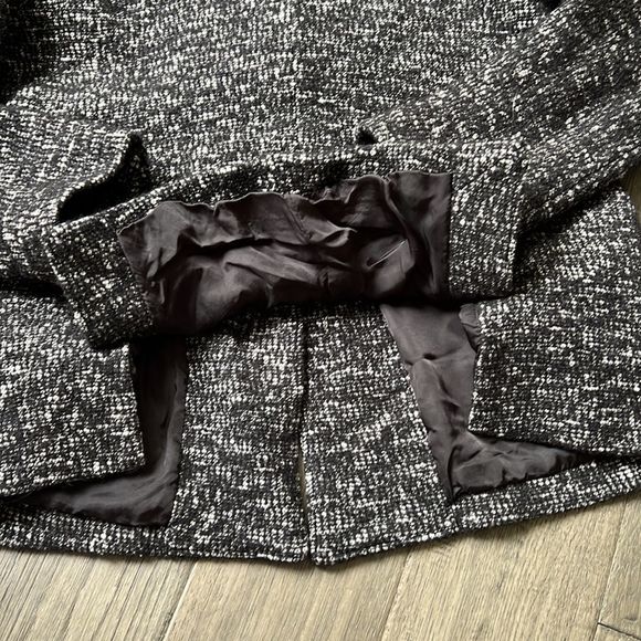 🔥WILFRED🔥 | Black and white tweed park jacket blazer - Picture 12 of 16